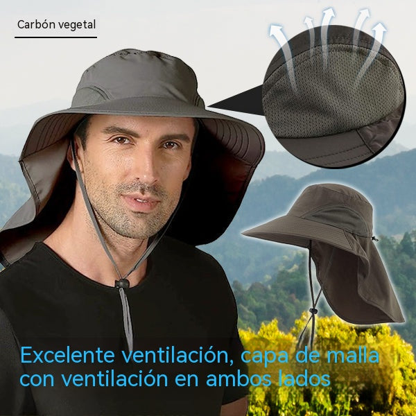 🔥🍃Sombrero protector universal para pesca al aire libre