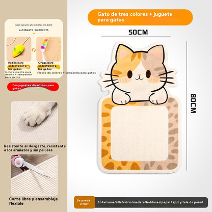 🏆【🔥Venta caliente】Rascador de pared para gatos que no requiere instalación - Rascador vertical Cube