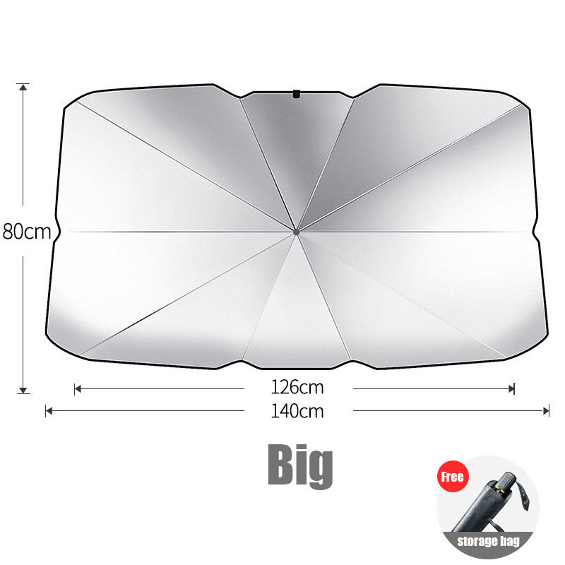 ☀️🚗Parasol plegable para parabrisas de coche (aislamiento térmico)