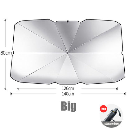 ☀️🚗Parasol plegable para parabrisas de coche (aislamiento térmico)