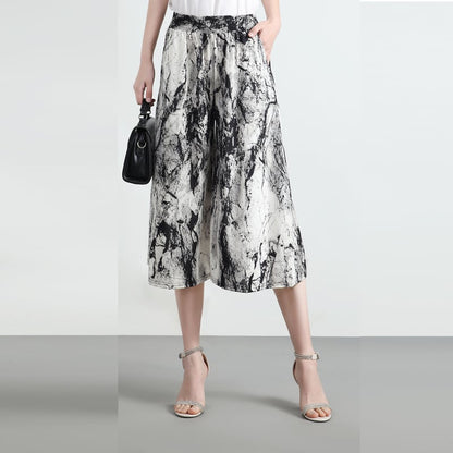 ❤️【M-5XL】Pantalones holgados estampados de cintura alta nuevos de 2026