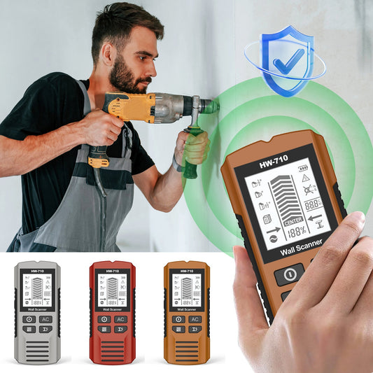 🔍 Detector de pared 2 en 1 – ¡Evita cables y tuberías ocultas!