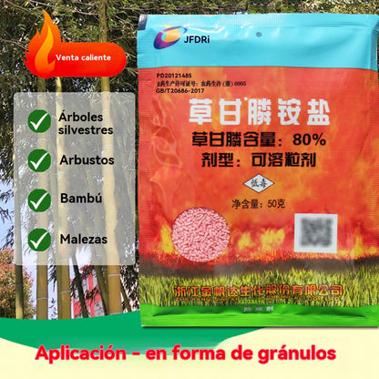 🌿【5 paquetes por 25 euros】Herbicida Jinfanda a base de glifosato🌳🌸🌱