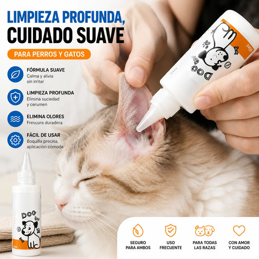 🎉¡Compra 1 y llévate otro gratis!🎉 Limpiador de oídos para perros y gatos