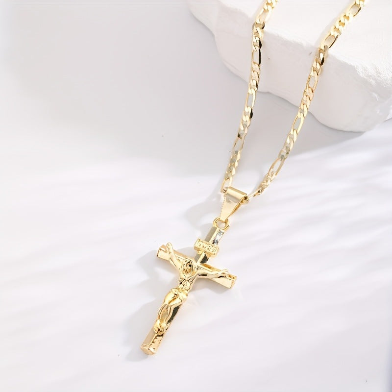 ✝️✨Collar con cruz de Jesús