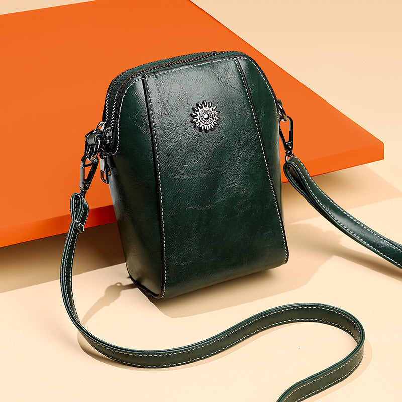 👜🎀 Oferta por tiempo limitado ⚡Bolso bandolera para teléfono de piel sintética para mujer