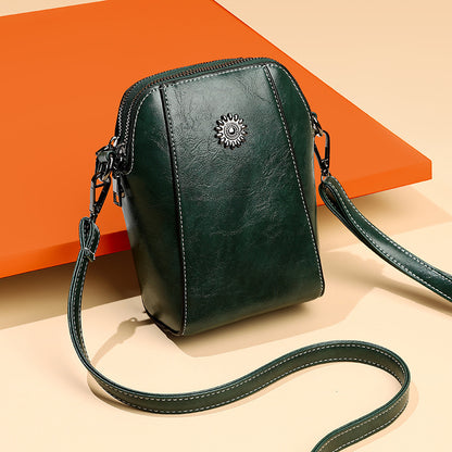 👜🎀 Oferta por tiempo limitado ⚡Bolso bandolera para teléfono de piel sintética para mujer