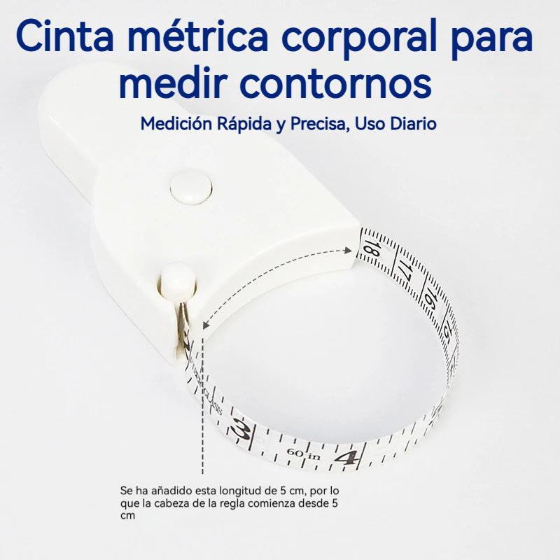 📏✨【Compra 1 y llévate 2 gratis】 Cinta métrica corporal para medir contornos | Medición Rápida y Precisa, Uso Diario【¡Solo 3.3€ por pieza!】