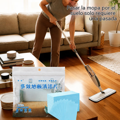🧹【¡Compra 1 y recibe 1 GRATIS!】✨ 210 unidades de pastillas limpiadoras multiusos antibacterianas y desodorizantes | Aptas para madera dura, suelos laminados, azulejos y paredes de autocaravana