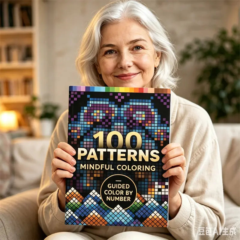 🎨 Libro para Colorear por Números | 100 Misterios para Relajarte y Desconectar 🧩