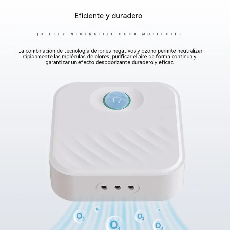 🌬️ 🐾Purificador inteligente y automático para eliminar olores en areneros de mascotas