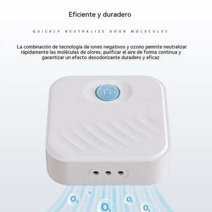 🌬️ 🐾Purificador inteligente y automático para eliminar olores en areneros de mascotas