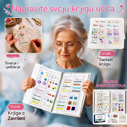 🧵✨ Bilježnica za vezenje | Bilježnica za vezenje "uradi sam" u koju ćete se zaljubiti