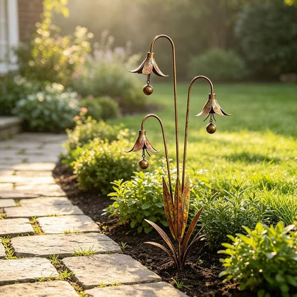 50%OFF🌸Triple Bluebells Garden Stake