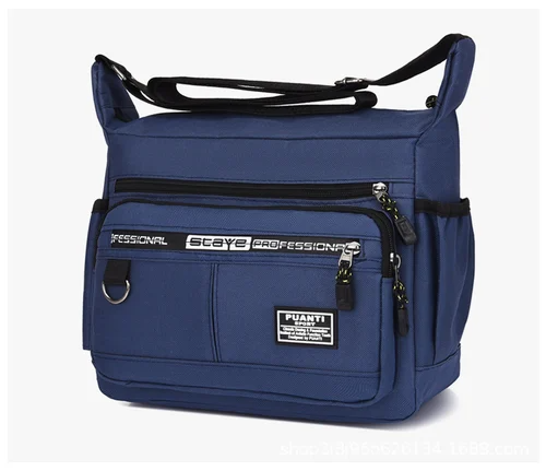 Bolso casual para hombre de gran capacidad, ligero e impermeable
