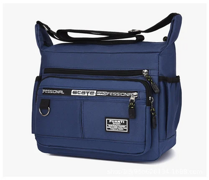 Bolso casual para hombre de gran capacidad, ligero e impermeable