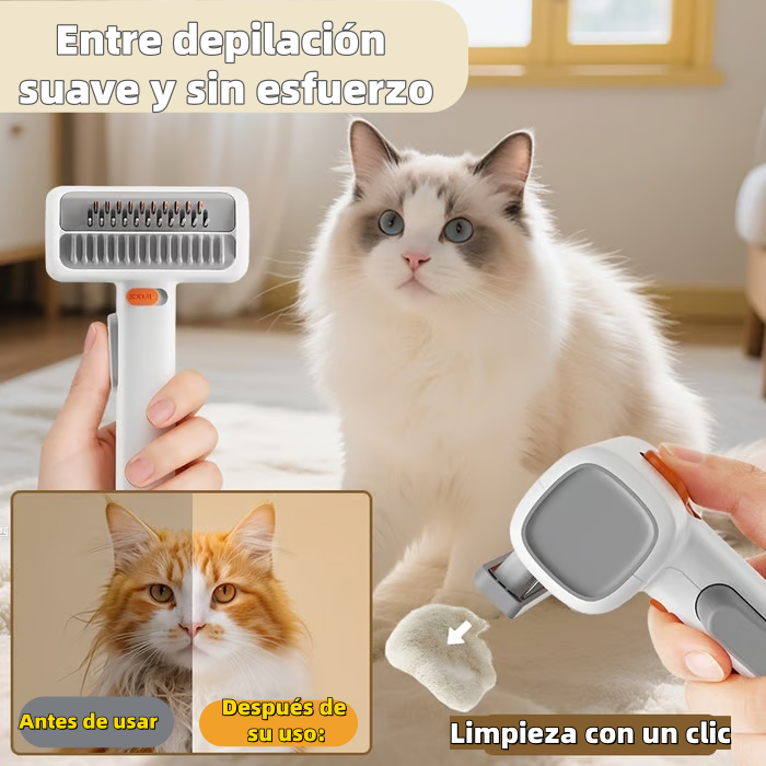 🔥 OFERTAS 2026 - Peine 2 en 1 para el cuidado y desenredado del pelaje de mascotas