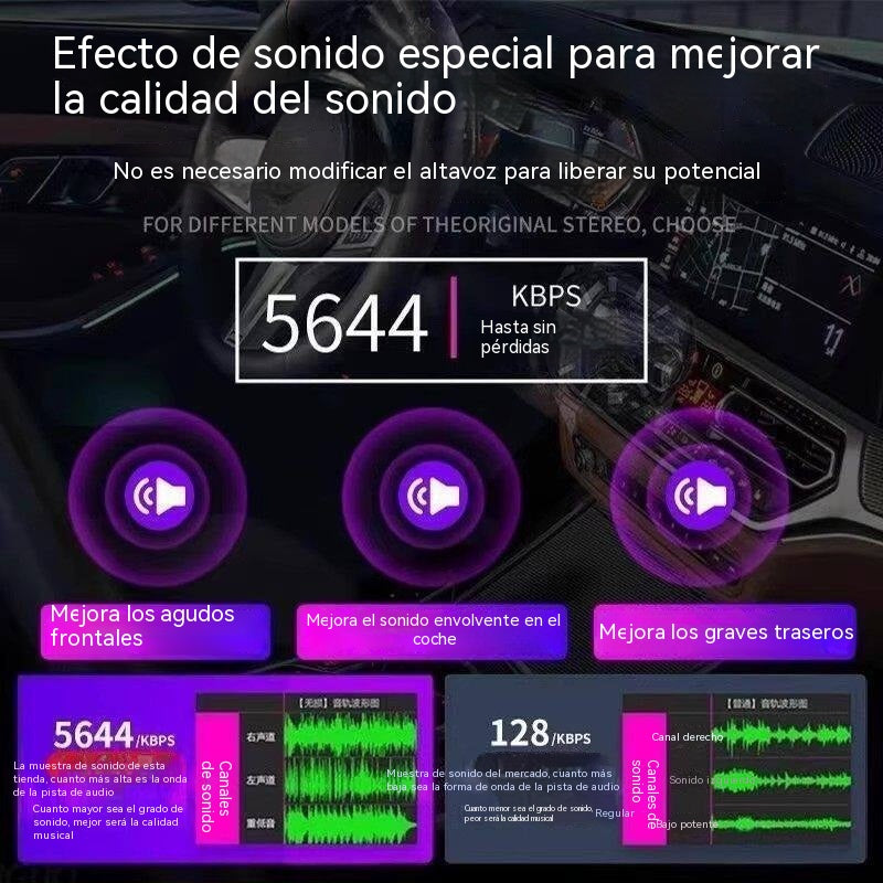 💯【Unidad flash USB de música】contiene 8000 canciones, 600 MV y efectos de sonido 6D