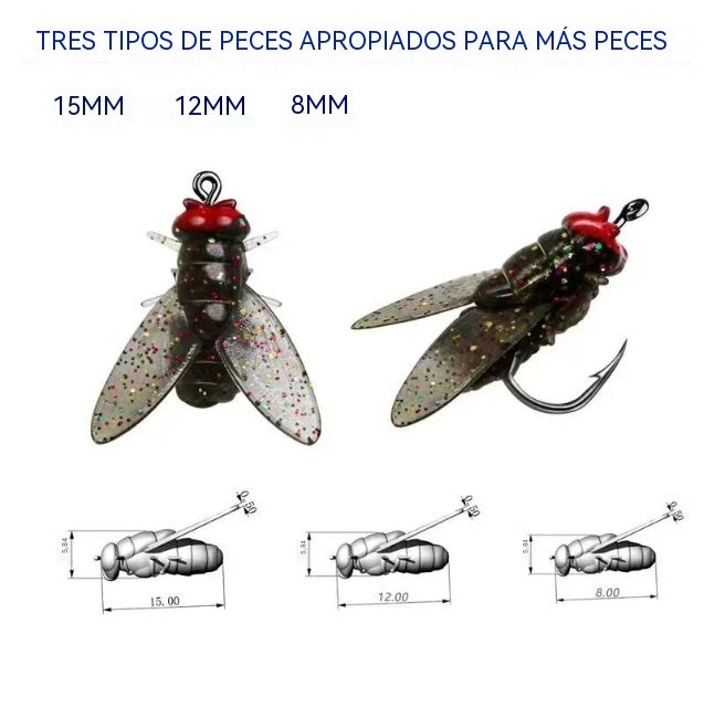 🔥【20 piezas 24 euros】Cebo para moscas biónico