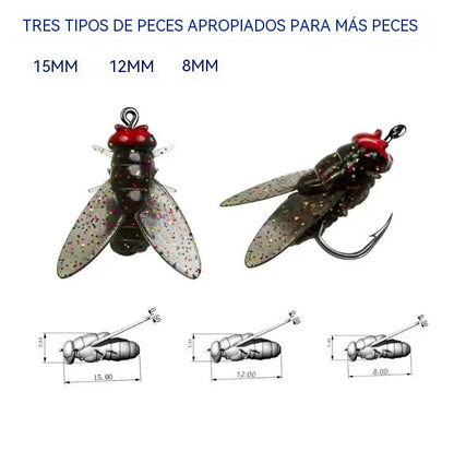 🔥【20 piezas 24 euros】Cebo para moscas biónico