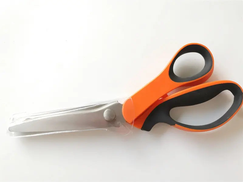 ✂️ Tijeras Dentadas Multiusos de Corte en Zigzag – Para Tela, Papel y Manualidades 🧵