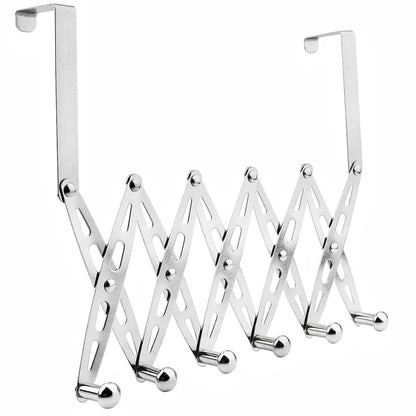 Ganchos retráctiles, no requieren perforación, almacenamiento para baño, aseo, dormitorio, perchero para puerta