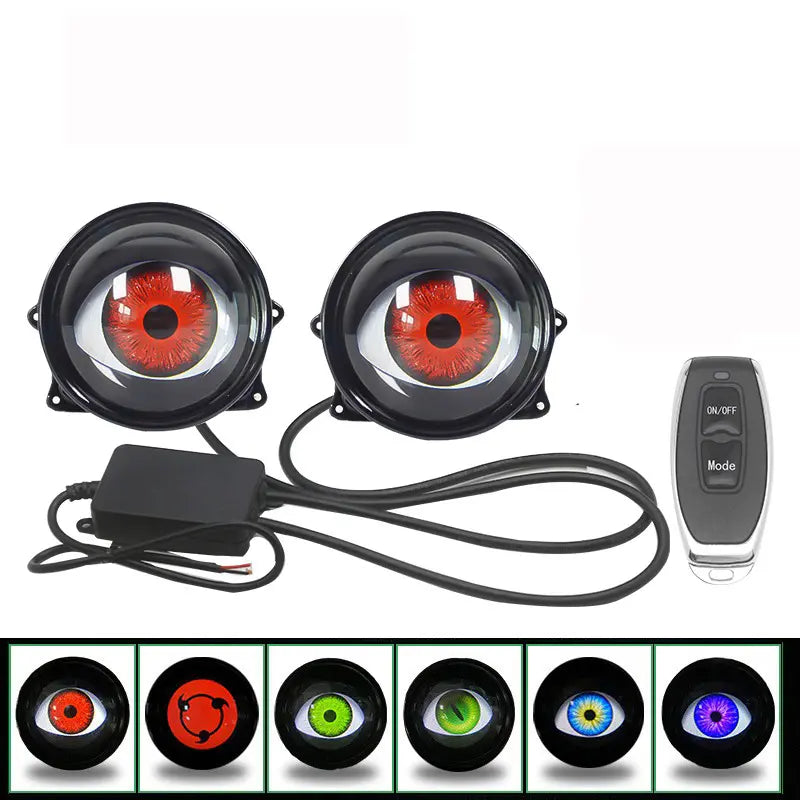 💡👁️Faros LED Ojo de Demonio: Un festín visual