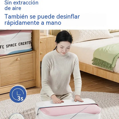 👕📦【5 piezas 25 euros】Bolsas de compresión para guardar ropa, no requieren vacío, diseño reforzado.