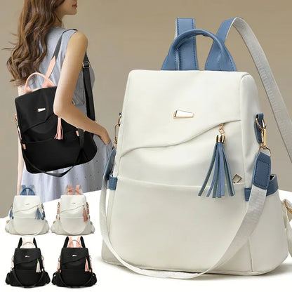 💓50%OFF👜La nueva mochila de viaje de piel suave, con diseño moderno y gran capacidad, para dos usos.