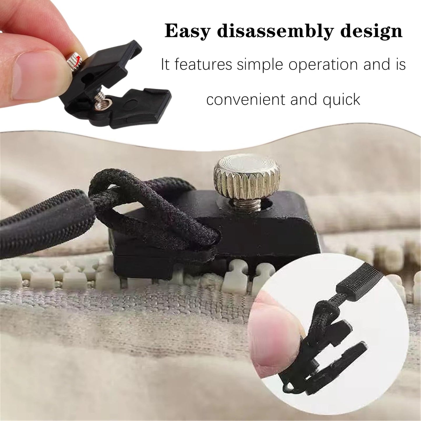 🛒【Compre 20 y obtenga 20 gratis】Herramienta universal de reparación de cremalleras