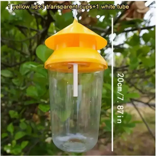 【3 artículos por 27 €】Trampa para moscas colgante para interiores y exteriores