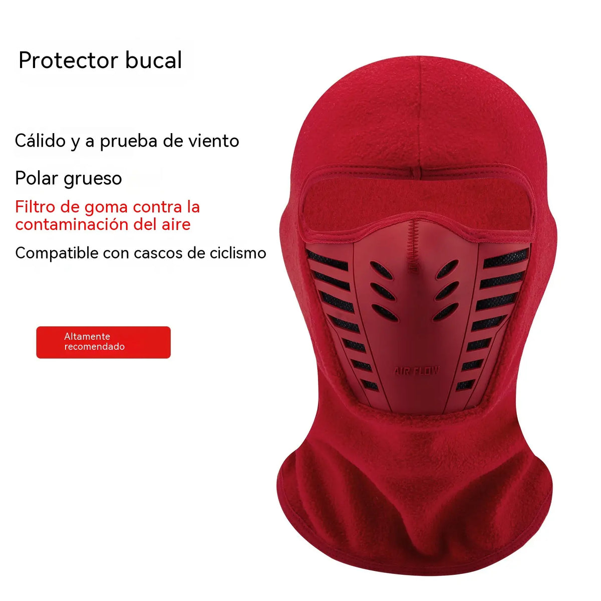 [2 piezas 26 euros]Máscara de invierno unisex, cálida y resistente al viento, de cobertura total para el rostro.