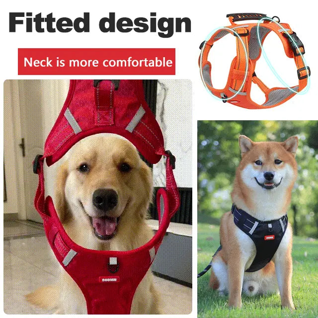🐶【5–30 kg】Arnés para perros, antitirones, para mascotas.
