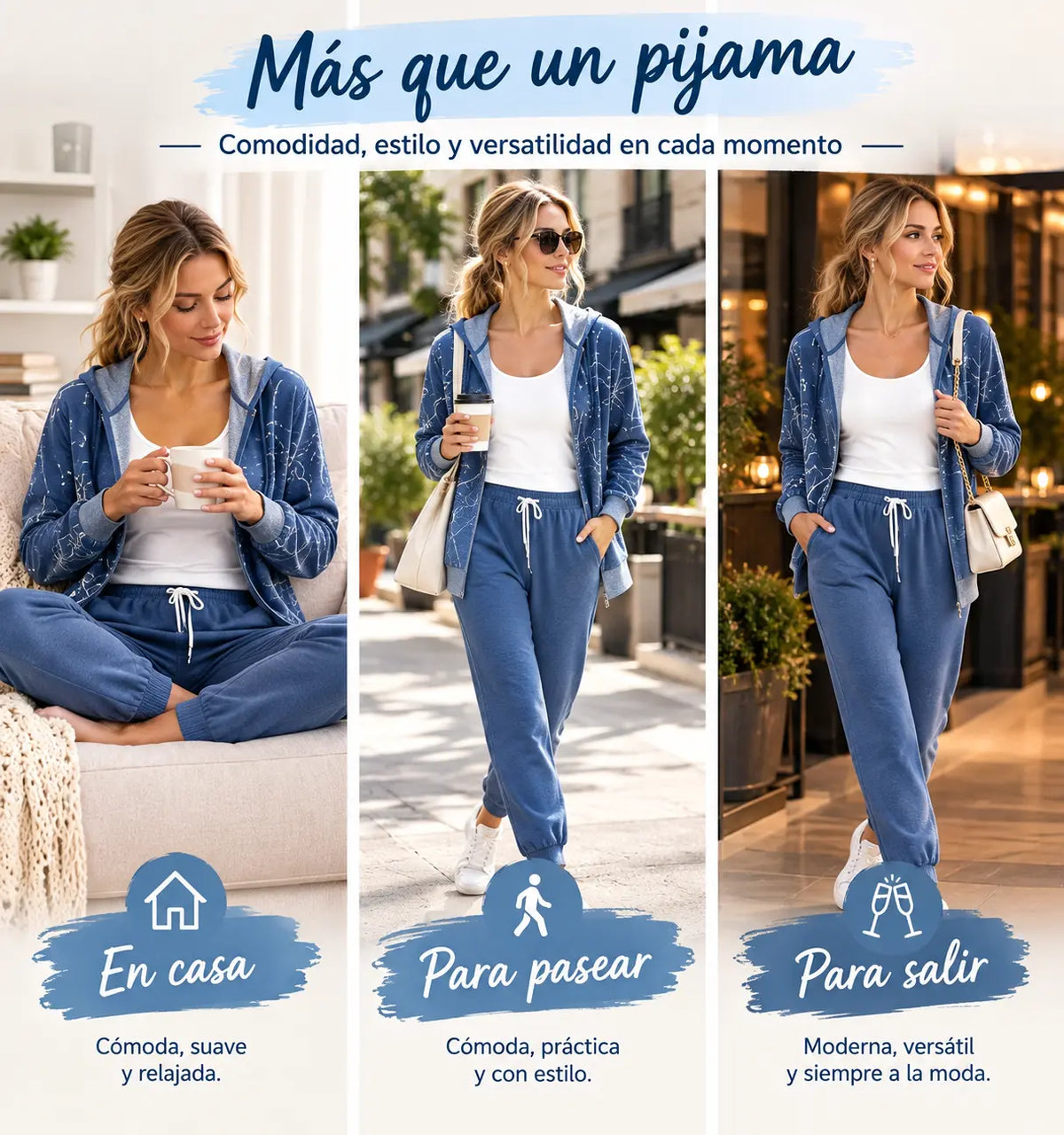 【S-3XL】💃 💖 Nuevo conjunto para el hogar 2026, sencillo y elegante.