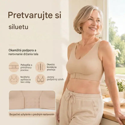 【Kupte 1 a získejte 2 zdarma --- 3-dílné balení】Dámská tvarující podprsenka, koriguje zádovou linii
