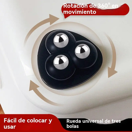 【10 piezas 27 euros】Polea giratoria de 360° con capacidad de carga, polea de uso general para el hogar