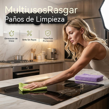 🏆ÚLTIMO DÍA DE VENTA 50% DE DESCUENTO🔥 Rollo de paño de limpieza reutilizable multiusos con hojas desprendibles