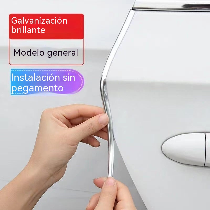 💥【10M】🚗🚗 Cinta protectora universal contra impactos para puertas, capó y maletero del coche
