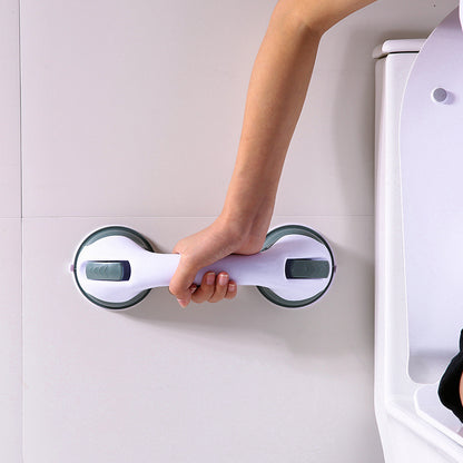 🔥Pasamanos de baño con ventosa multifuncional, no es necesario perforar agujeros, no es necesario instalar, fácil de usar.