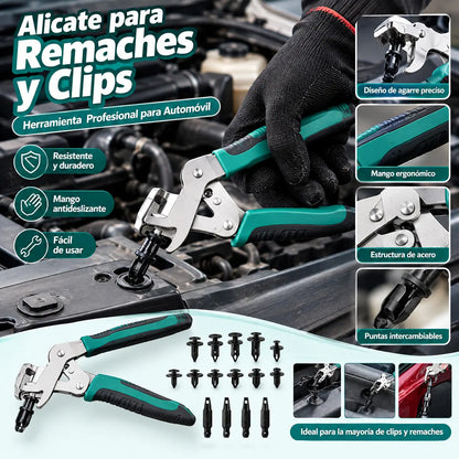 🔧 ¡Pinza Extractora de Clips para Coche: Desmonta Sin Dañar y Reutiliza!