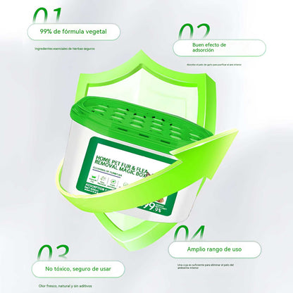 【Compra 1 llévate 1 gratis】2 unidades por 25 €🔥 OFERTA 2026 - Caja mágica para eliminar el pelo y el olor de mascotas en el hogar