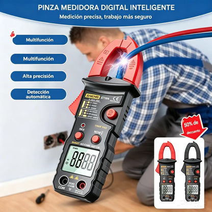 🔥【Oferta por tiempo limitado】🛠️Pinza digital inteligente, pinza de electricista multifuncional✅pinza amperimétrica de alta precisión✅ identificación completamente automática.