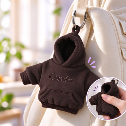 👕🧶 Llavero de edición limitada: mini pelota antiestrés con diseño de sudadera con capucha ✨