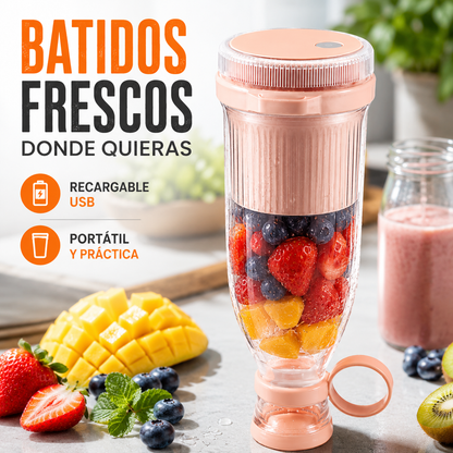 ✨🍎50%OFF--Exprimidor portátil: llévalo contigo a cualquier lugar y disfruta de jugos de frutas y verduras frescos y saludables en cualquier momento.