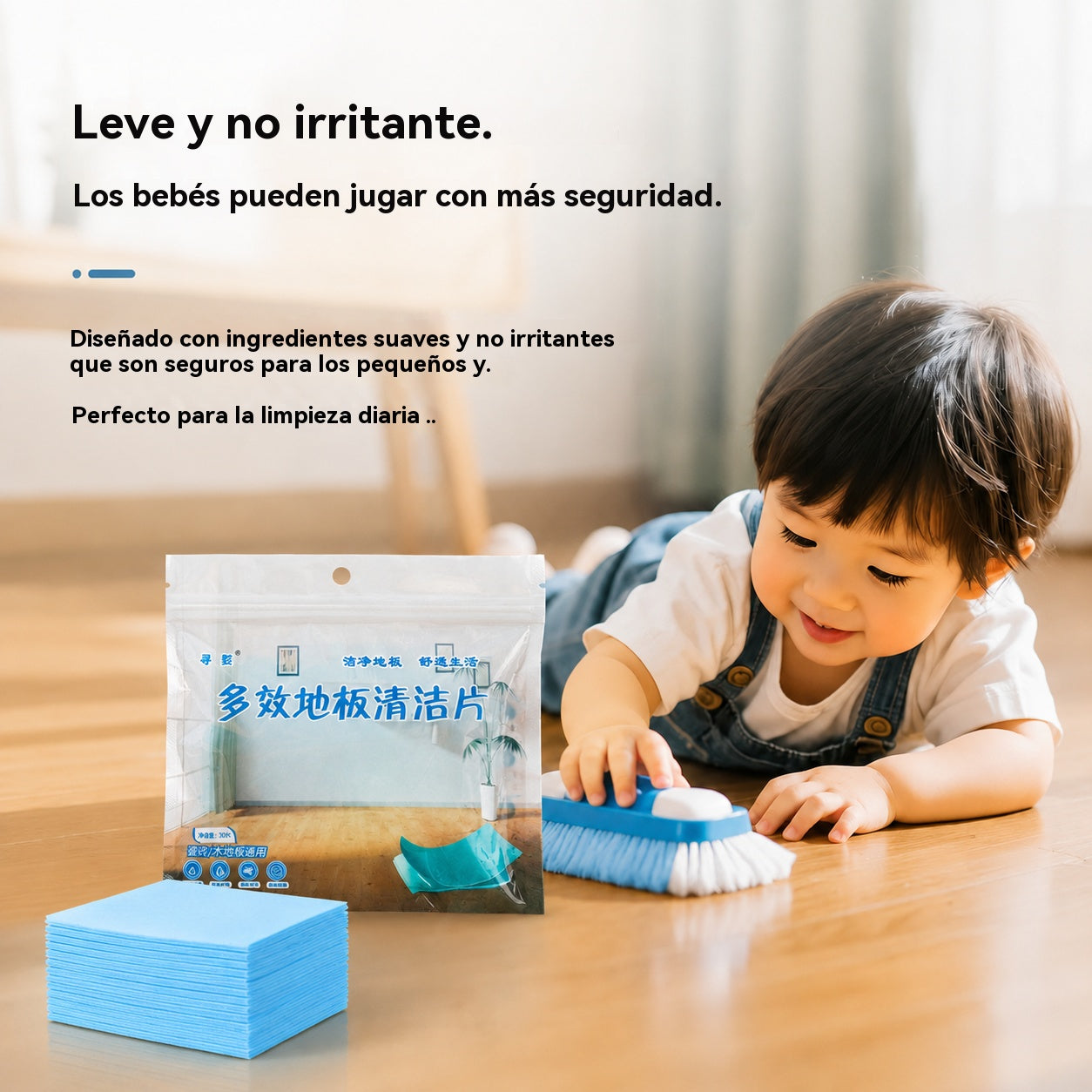 🧹【¡Compra 1 y recibe 1 GRATIS!】✨ 210 unidades de pastillas limpiadoras multiusos antibacterianas y desodorizantes | Aptas para madera dura, suelos laminados, azulejos y paredes de autocaravana