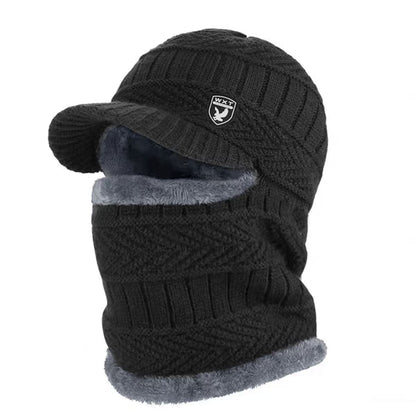 【30%OFF】🔥Gorro de lana grueso de una sola pieza, resistente al viento, para exteriores.