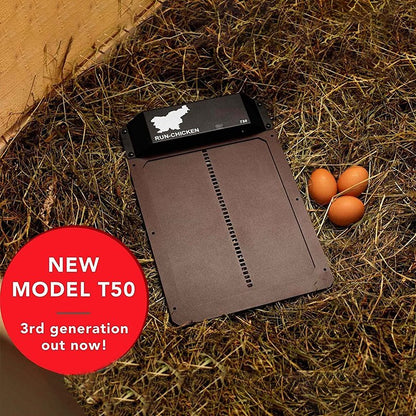 🚪 Puerta automática para gallinero con sensor de luz – impermeable, segura y fácil de instalar 🐔✨