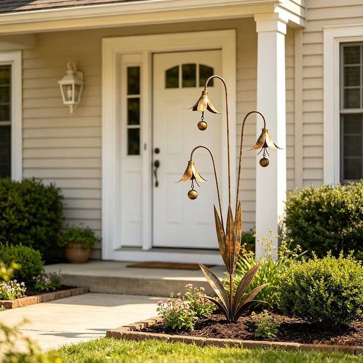 50%OFF🌸Triple Bluebells Garden Stake