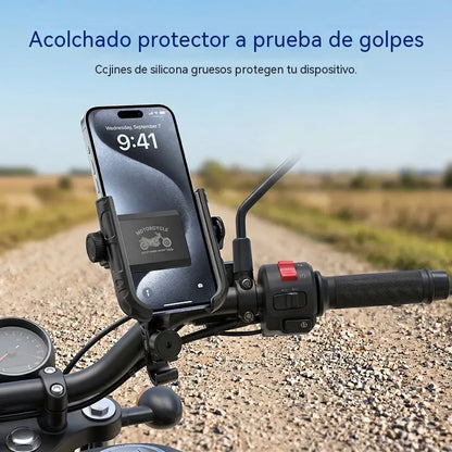 🚴‍♂️ Soporte para móvil de bicicleta con SecureLock | Compra 2 y llévate 1 gratis 🔥 | Antigolpes y de liberación rápida ✨