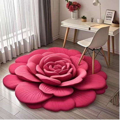 🌺 Elegante alfombra floral ✨Secado rápido, absorbente y antideslizante